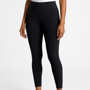 Athleta Women's Jet Black Mid-Rise Leggings Size M